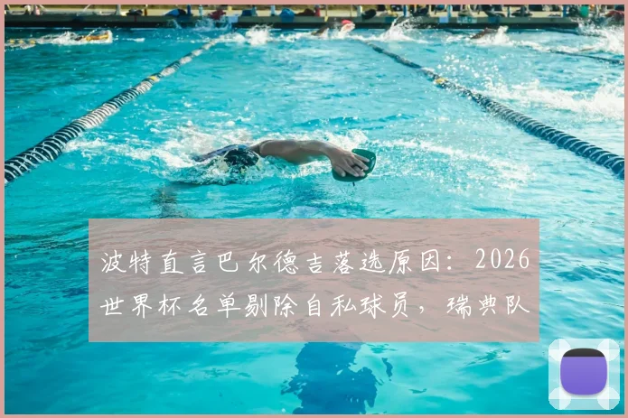波特直言巴尔德吉落选原因：2026世界杯名单剔除自私球员，瑞典队战术纪律不容挑战
